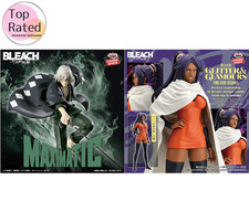 PSL BLEACH GLITTER&GLAMOURS Yoruichi Shihoin MAXIMATIC Kisuke Urahara Figure Set picture