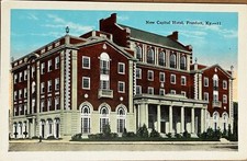 Frankfort Kentucky New Capital Hotel Postcard c1920 picture