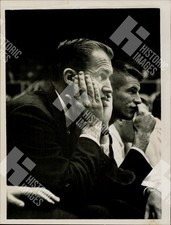 1965 Duke coaches Vic Bubas and Bucky Waters on the sidelines picture