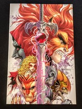 Thundercats #6 Tyler Kirkham Variant SDCC Exclusive Custom Lightning Signature picture