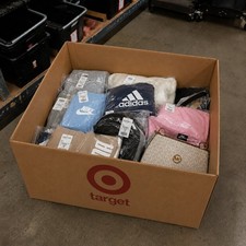 liquidation lots shelf pulls assorted retail clothing & accessories mix picture