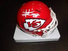 Travis Kelce Kansas City Chiefs Autographed Riddell Mini-Helmet w/GA coa picture