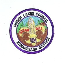 Sugar Hill Fall 2004 Scout Patch Finger Lakes Council Kanadesaga picture