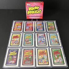 TOPPS WACKY PACKAGES 2022 COMPLETE YEAR 12 MONTHLY ONLINE SETS 252 STICKER CARDS picture