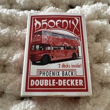 Phoenix Double-Decker Playing Cards by Card-Shark Red Back / Standard Faces EU picture