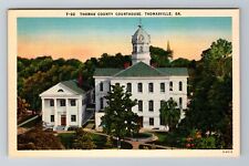 Thomasville GA-Georgia, Thomas County Courthouse, Antique, Vintage Postcard picture