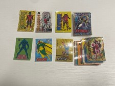 1986 Marvel Universe Sticker Set of 77 Ironman Hulk Hawkeye picture