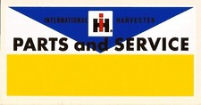 international harvester stickers dealer sticker blank/ custom fillable Pairs picture