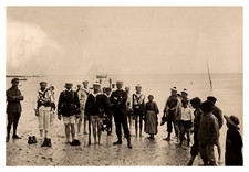 France, Quiberon, Saint-Julien, Lt. de Parseval, 1909 Vintage silver print Tir picture