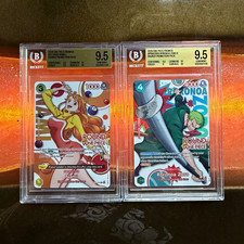 2026 One Piece Round1 Promo Nami & Zoro BGS 9.5 SEQUENTIAL PAIR picture