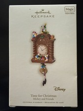 2007 Hallmark Keepsake Ornament “Time For Christmas” Mickey & Friends NEW picture