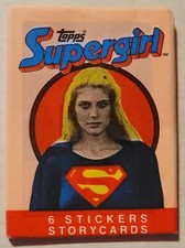 1984 Topps Supergirl Sealed Wax Pack (Unopened) QTY. 4 Packs picture