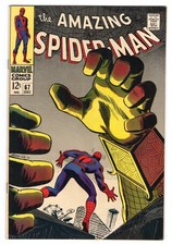 Amazing Spider-Man 67 1968 Marvel Comics VF- 7.5 Classic Mysterio Romita Cover picture