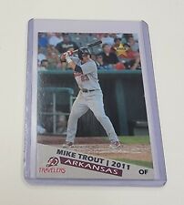 Mike Trout  Arkansas Travelers 2011 Minors Rookie Limited Edition Novelty Card picture