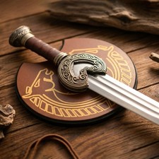 Handmade HERUGRIM THEODEN SWORD King of Rohan Movie Replica Steel picture