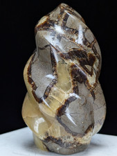 Septarian Freeform Flame Crystal Gemstone Large Big Tall Chakra picture