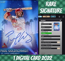 Topps Colorful Rare Paul Goldschmidt All-star Game Signature Motion 2022 Digital picture