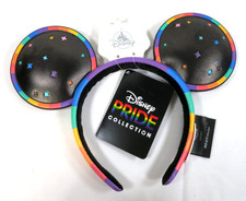 Disney Parks Pride Mickey Mouse Ear Headband Rainbow Pride Collection New picture