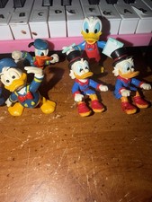Vintage Disney Donald Duck Scrooge McDuck PVC Figurine Lot 7 DuckTales picture