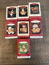 Hallmark Keepsake Fabulous Decade 1993-1998 + Cool Decade 2000 Lot 7 Boxed picture