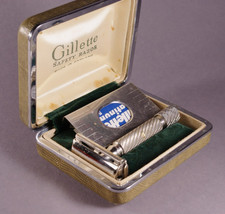 English Gillette Aristocrat NO 66 Safety Razor Orig Box (№#09) picture