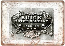 1905 Buick Vintage Auto Ad Retro Look Reproduction Metal Sign AM6976 picture