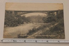 1905 Antique Postcard Panther Hollow Bridge Pittsburgh PA Schenley Park Albertyp picture