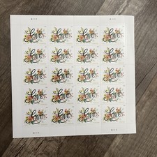 Love Flourishes Party Wedding Celebration Usps For Ever Total Of 20 Scott#5255 picture