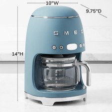 SMEG Drip Coffee Maker, 10-Cup picture