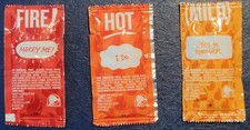 Taco Bell Marry Me I Do Forever Sauce Packs Marriage Proposal Engagement Wedding picture