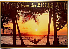 1999 Postcard SUNSET AT THE MAUNA LANI BAY HOTEL Big Island Hammock Sunset A8 picture