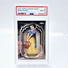 2024 Topps Chrome Disney Snow White #8 PSA 10 Base picture
