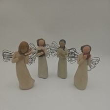 Willow Tree Angel Figurines - Susan Lordi Demdaco - Lot Of 4 - picture