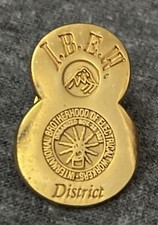VTG IBEW 8th District 8 Pin picture