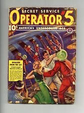 Operator #5 Pulp Mar 1939 Vol. 11 #4 VG picture