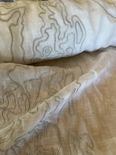 Holly Hunt Great Plains Reverie Bleached 100% Linen 1671/01 Sheer 12 Yds picture