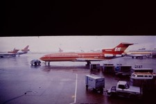 AUG 1979 Braniff Airplane At Chicago O'Hare International Airport Slide CJ-I picture