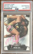 2012 TOPPS FINEST UFC MEISHA TATE CARD PSA DNA CERTIFIED SIGNED AUTOGRAPH picture