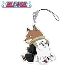 Penguin Parade BLEACH Petanko Trading Acrylic Strap Charm Vol. 2 Sajin Komamura picture