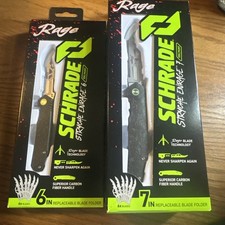 Schrade x Rage Styrche Enrage 6 7 Knife lot  picture