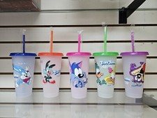 TINY TOONS Vaso SABRIMAGICOS Plastic change color With Cold Water Like In 90s picture