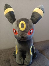 Pokémon Umbreon Black Yellow Plush Stuffed Animal 13 inch - NEW picture