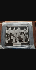 1961 NY Yankees - World Series Champion - Infield- 3 Signatures framed 28 by 24 picture