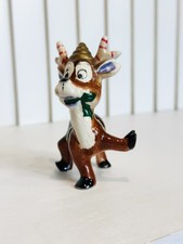 Rare Vintage Kreiss Christmas Reindeer Ceramic Figurine MCM Psycho Kitsch Decor picture