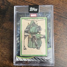 2025 Topps Chrome Marvel Mint Doctor Doom Comic Cut 1/1 DD-CC picture
