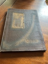 Vintage Original San Francisco Mission High School Spring 1930 Yearbook ROTC picture