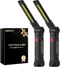 Coquimbo 2 Pack Rechargeable LED Work Light with Magnetic Base for Men picture