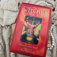 The Witches Tarot Cards 78 Card Complete Deck 1995 Vintage Ellen Cannon Reed picture