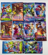 Super Mario Galaxy Child Trading Card Game LOT OF 10 SEALED PACKS πβοΈ picture
