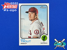 2022 Topps Heritage Baseball Cards #1-250 You Pick & Complete Your Set. picture